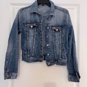 Vintage Talula Denim blue jeans Jacket 100% cotton Womens Size Small